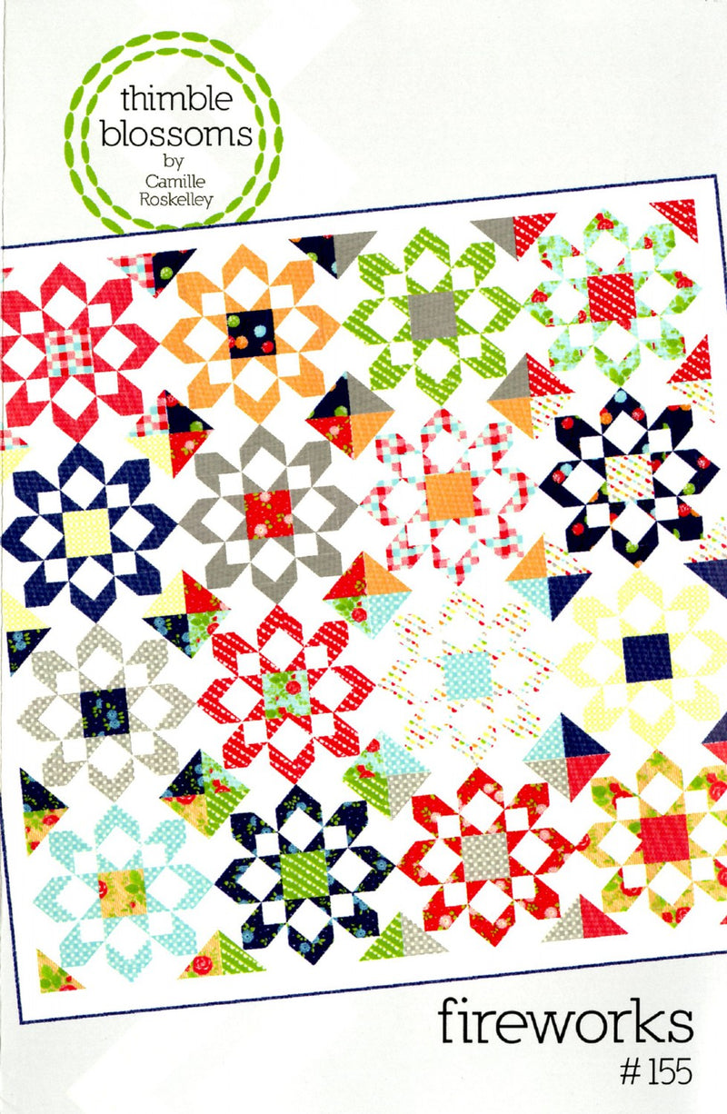 Thimble Blossoms Quilt Pattern - Fireworks
