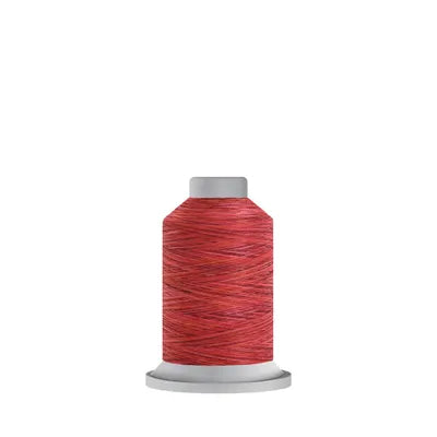 Glide Trilobal  40wt Polyester Thread - Variegated Cardinal Mini Spool