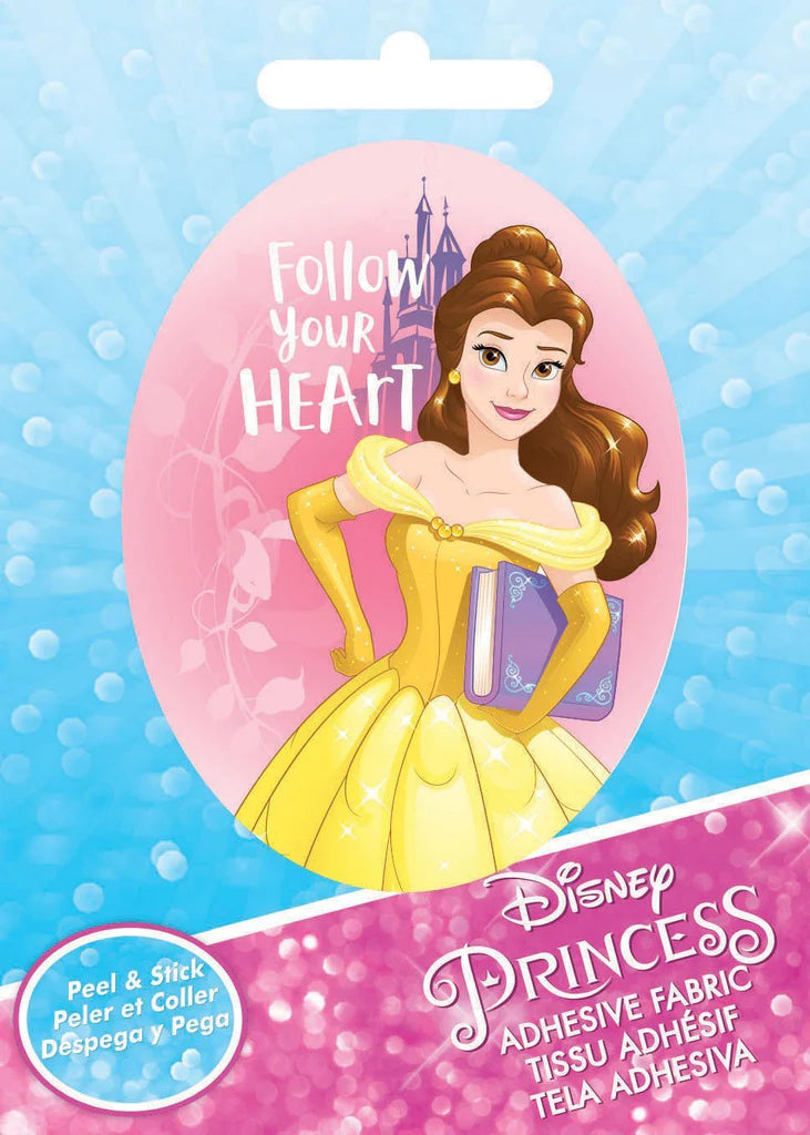 Disney Princess Belle Adhesive Fabric Sticker