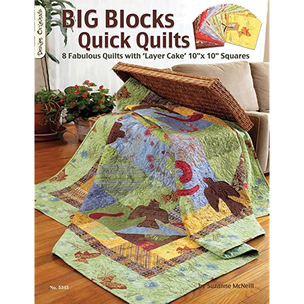 Big Blocks Quick Quilts Pattern Book