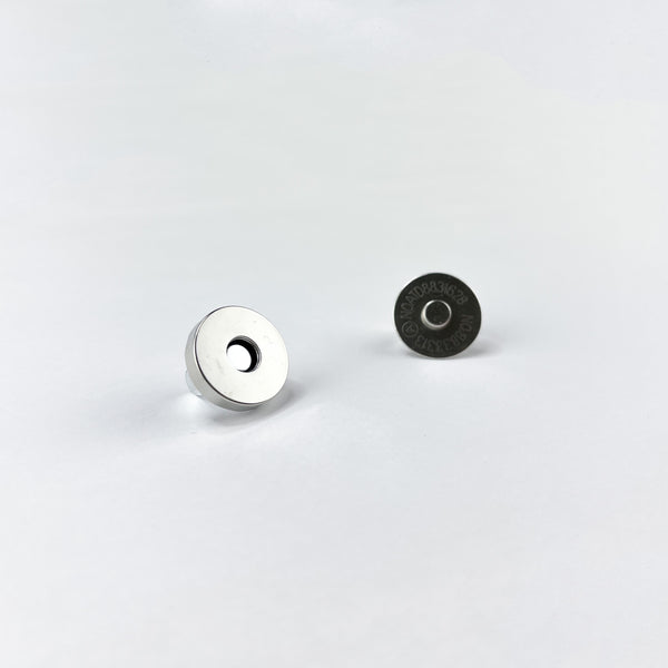 Magnetic Snap - 18mm Silver