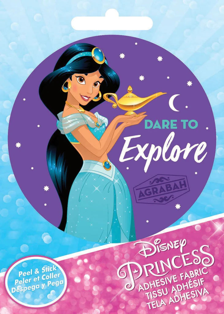 Disney Princess Jasmine Adhesive Fabric Sticker