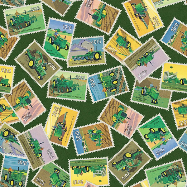 John Deere Stamps - Green