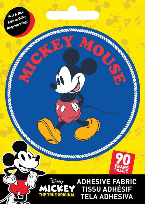 Mickey Mouse Adhesive Fabric Sticker