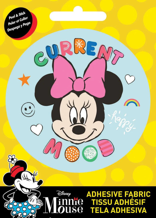 Minnie Mouse  Mood Adhesive Fabric Sticker