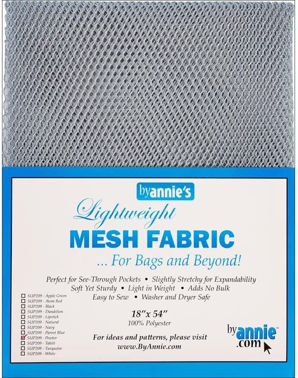 Mesh Light Weight Pewter - 18in x 54in