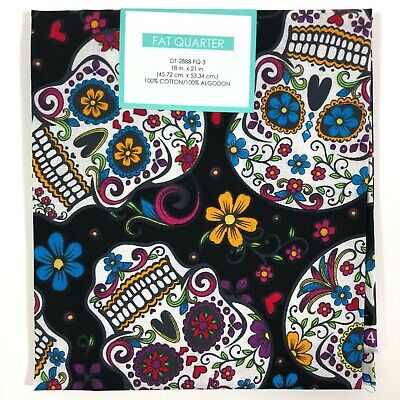Sugar Skulls - Fat Quarter Single