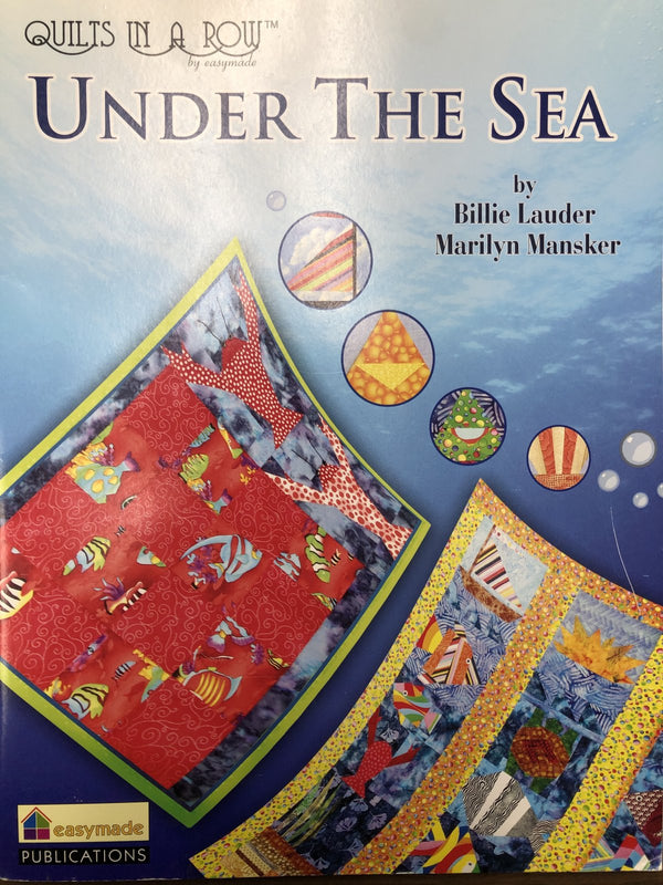 Quilts In A Row - Under The Sea Pattern book