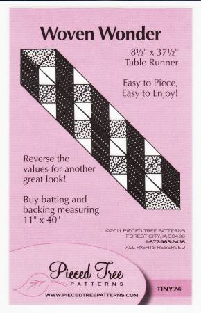 Woven Wonder Table Runner Pattern